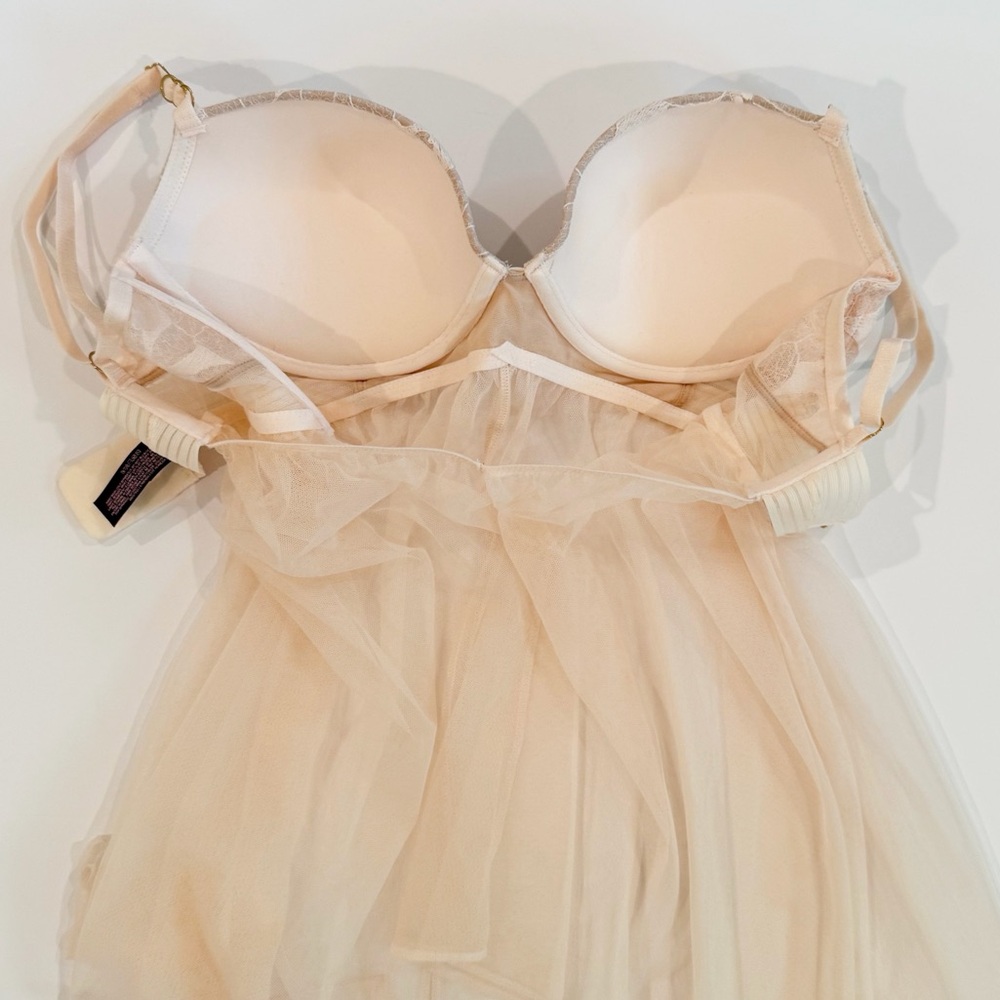 Victoria’s Secret Mesh Babydoll Lingerie - Picture 5 of 7